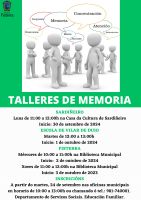 Talleres de memoria 2024